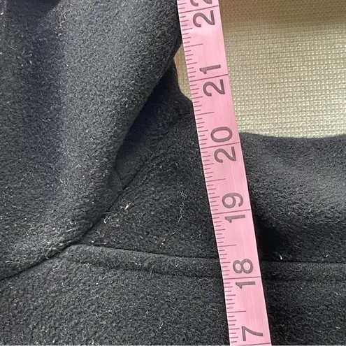 346 Brooks Brothers Black Wool Cashmere Blend Peacoat Coat Size Medium Preppy