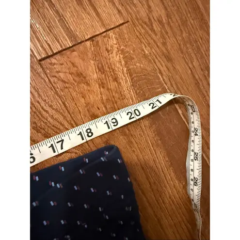 Betabrand navy printed trouser pants size 2x