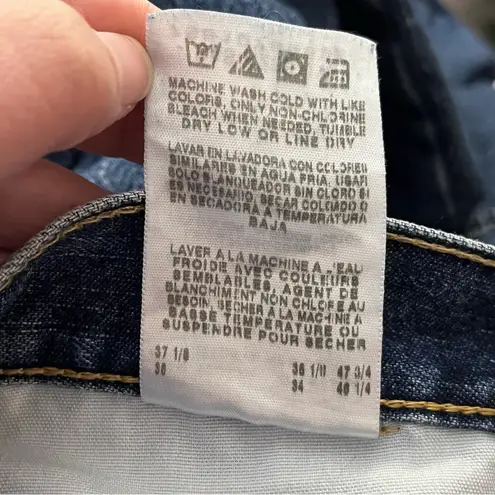 Schmidt Y2K C.E. Relaxed Fit Jeans Straight Leg Workwear Dark Wash 14x34