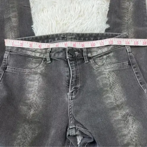Elie Tahari  Azella Skinny Low Rise Snake Size 28