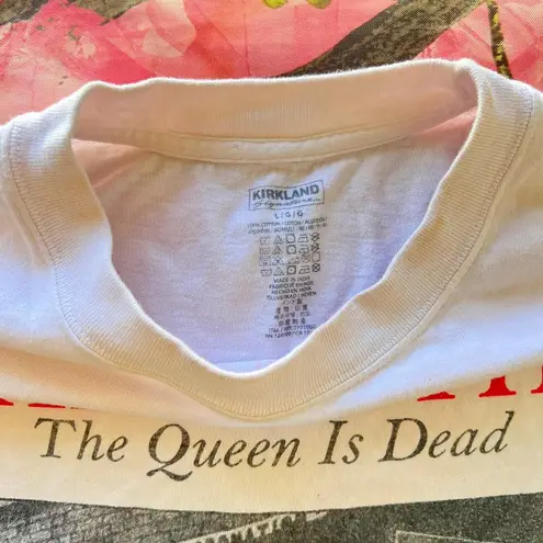 the smiths band tee crop top tshirt White Size L