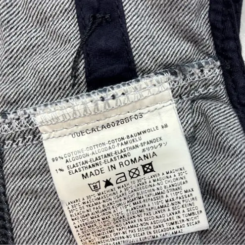 Diesel Vintage Y2K Charcoal Striped Cotton Vest Size L