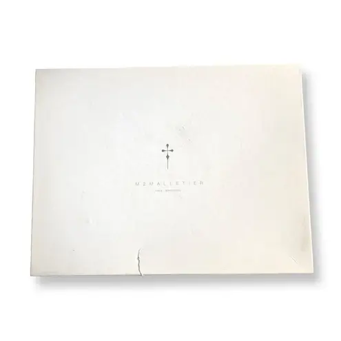 M2M Alletier NIB Brown Pony Leather Crossbody Bag