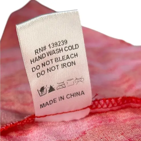 Tuckernuck Pomader Place Hot Pink Ikat Kenzo V Neck Swing Mini Dress Size Medium