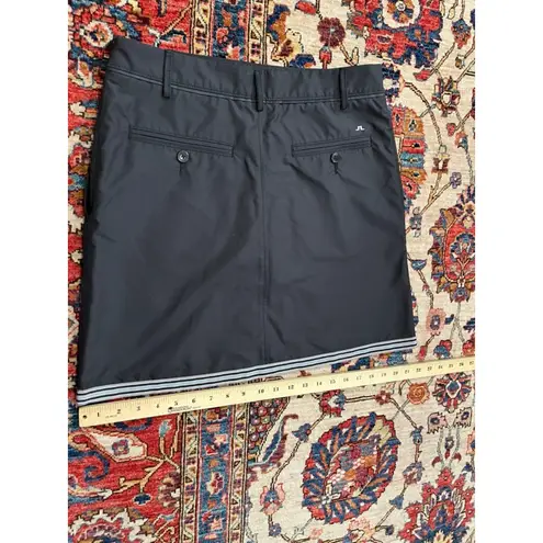J.Lindeberg Women’s Golf Skort Black Athletic Skirt Size Medium
