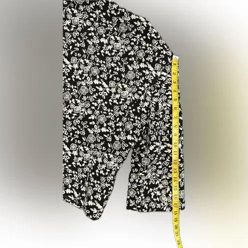 Karl Lagerfeld Paris Jacquard Brocade Floral Blazer Women’s Size 8