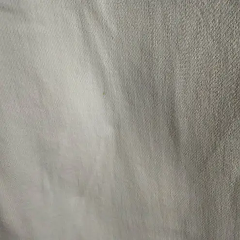 Good American  Fit For Success White Denim Short Sleeve Jumpsuit Size Small