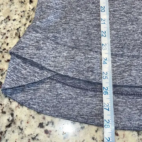 Apana Womens Heathered Cowl Neck Thumbholes Pullover Sweatshirt Gray Size Medium