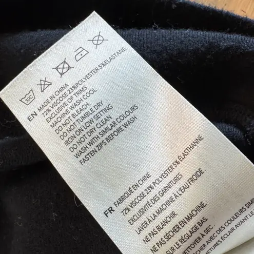 Varley Davidson Womens Half Zip Sweatshirt black size medium