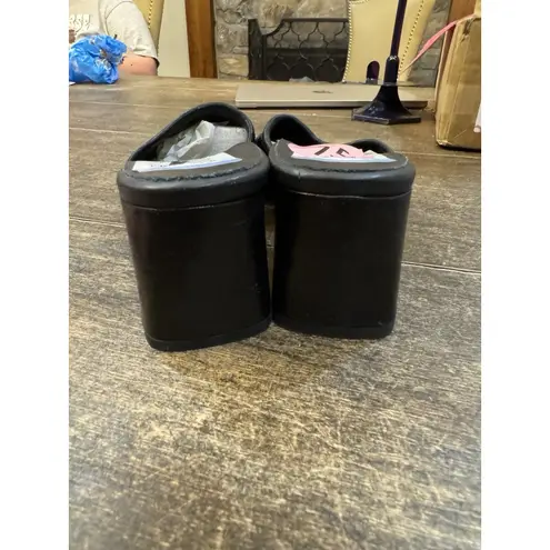 Paul Green Womens Tisha Black Mule Sandals Woven Size 6 US 8.5