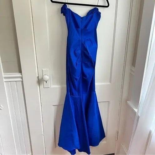 Jump Cobalt Blue Formal Gown – Size 5/6 – Gala, Wedding, Cocktail Queen Apparel