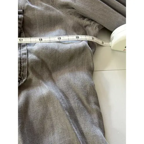 Molly and Isadora One Size/Fits Most Grey Flannel Top Gray Size XL