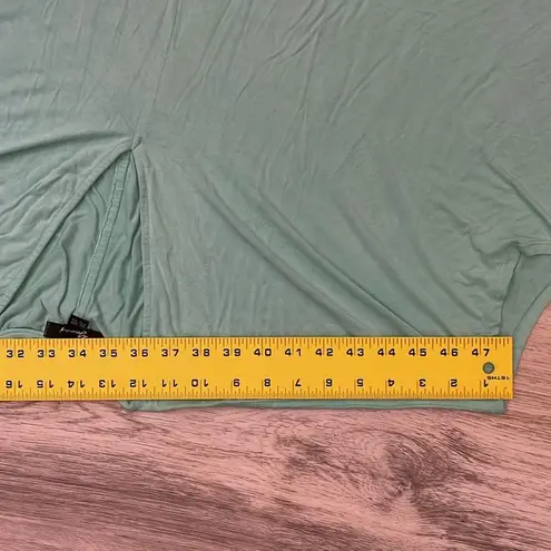 Yana K Mint Green Short Sleeve V