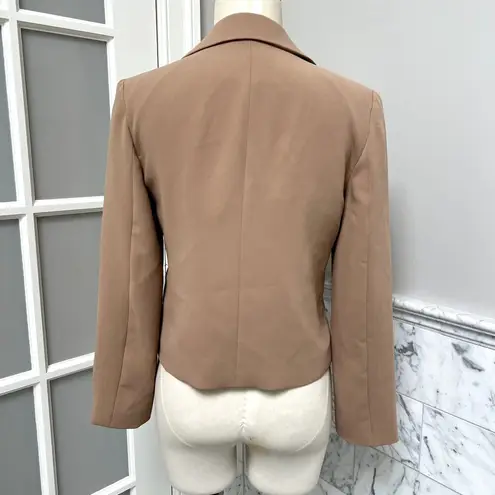 Gentle Fawn Moira Cropped Blazer Tan Beige Cashew XS