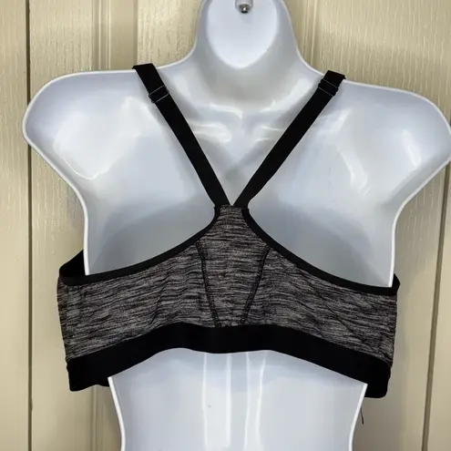 Victoria Sport Victoria's Secret Gray Black Bra-In-A-Bra Sports Bra 38C