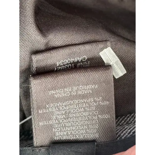 Marc by Marc Jacobs A6 Marc by Marc Jacobs Black Multi Tweed Pencil Skirt Velvet Trim Size 2 - Image 3