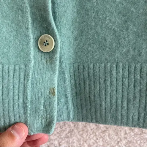 Loro Piana Loro Piana Women's Green Baby Cashmere Cardigan Sweater Italy Size 40/US 4