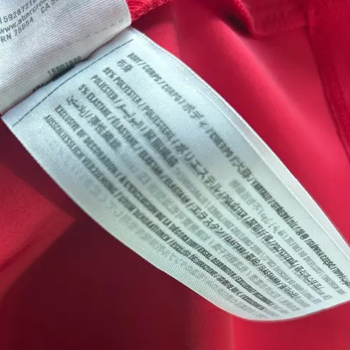 Abercrombie & Fitch Abercrombie Asymmetrical One-Shoulder Maxi Dress Red Size Small Wedding Guest - Image 14