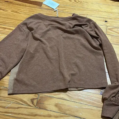 NWT Shabby Chic Suede Jasper Cardigan & Pant 2 Piece Set Size Medium