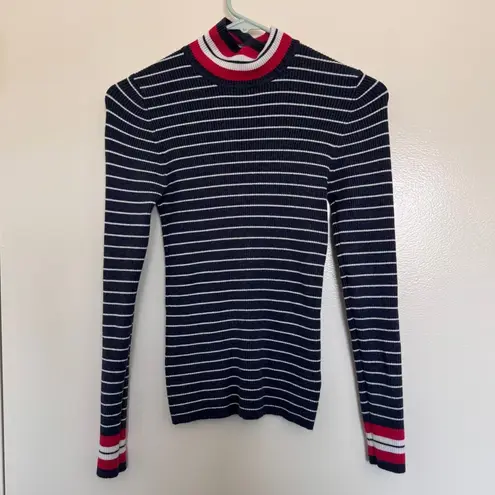 Marine layer X Lost & Found Chamonix Ribbed Turtleneck Sweater Size Small