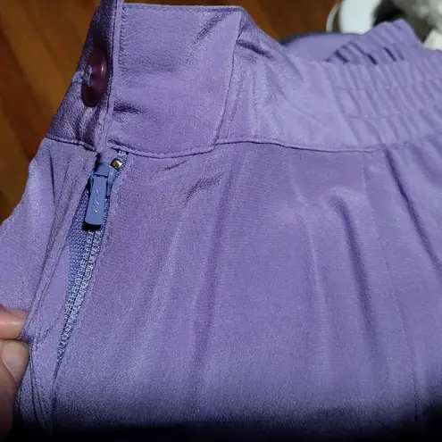 Diane Gilman Lavender Purple Silk Pants