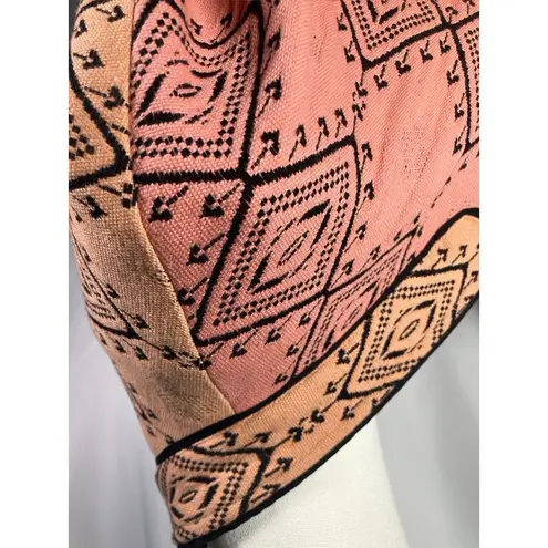 Seen Worn Kept Jessie Tapestry Coat Orange Pink Womens Small Anthropologie