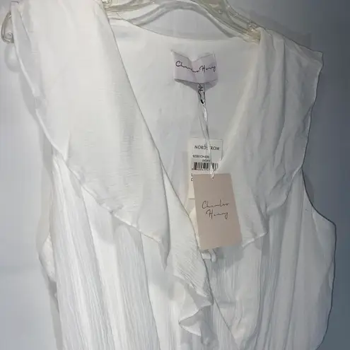 Charles Henry Ruffle Trim Dress Women’s Large