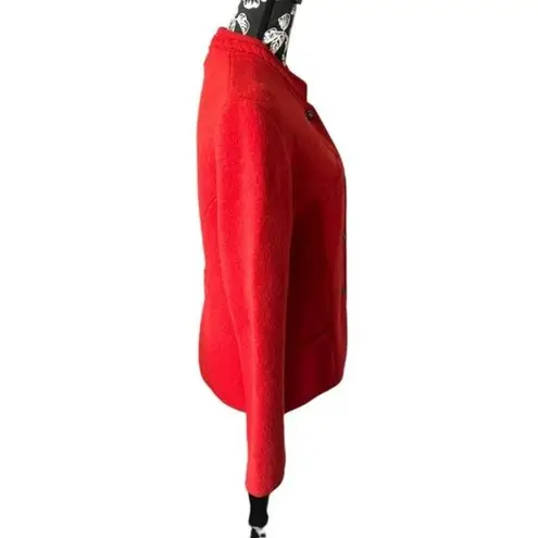 Giesswein Tirol Vintage Blazer Wool Jacket Red Fancy Large (no size tag)