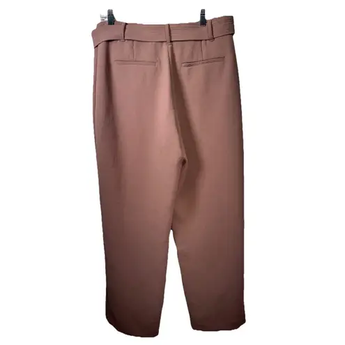Wilfred Women's Tie-Front Trouser Pant Dusty Mauve, Dusty Pink Size 12 New