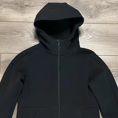 Lululemon  Going Places Hooded Jacket Heathered Inkwell Black Size 6