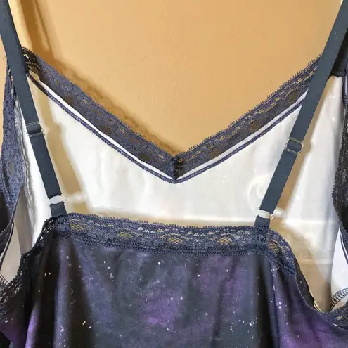 Star Wars Rogue One Lace Trim Cami Tank Top Purple Medium