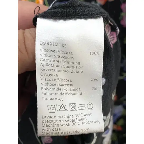 Gerard Darel Paris Stacy Floral Sheath Dress Flowers Womens US 8 EU 40 Viscose