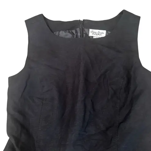 Jessica London Black Mini Sheath Dress With A Back Zip Closure Size 10