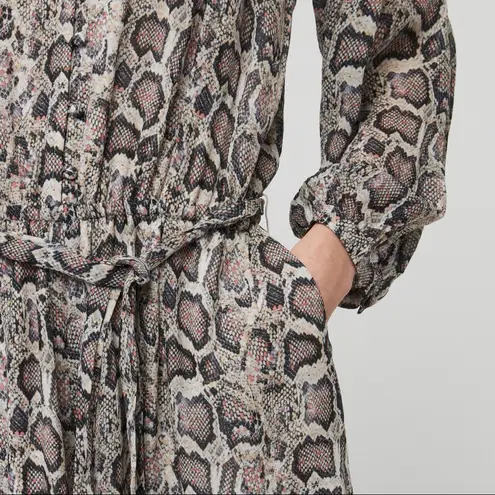 ALLSAINTS NEW Kaylee Misra Snake Skin Playsuit 6