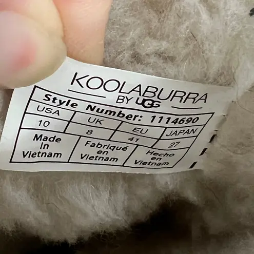 Koolaburra by UGG Women's Victoria Tall Bow Boot Shoe Size 10 Brown