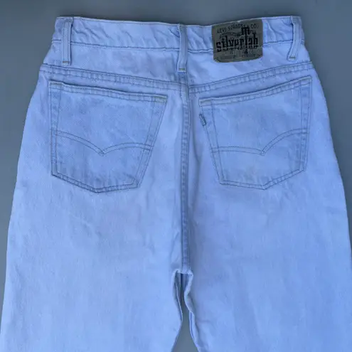 Levi's Vintage  Silver Tab White Loose Jean Pants