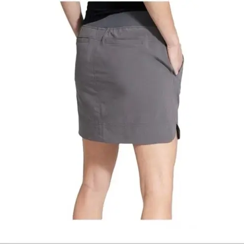 Athleta  Gray Modern Metro Midtown Skort Tennis Running Hiking Size 0