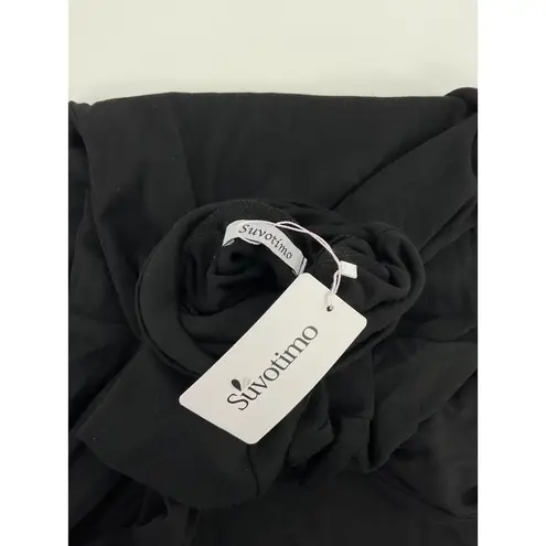 Suvótimo Black Turtleneck Long Sleeve Mini Dress Size S
