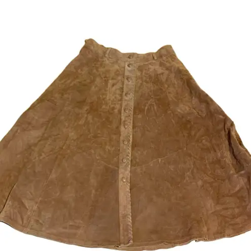 VINTAGE 1990'S CLASSIC COUNTRY KLASSIC KEMPER BROWN SUEDE A