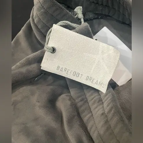 Barefoot Dreams NWT Luxechic Skinny Pant with Zips in Carbon Sz Small $135