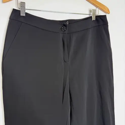 Love moschino Women's Classic Black Pants Back Pocket Heart Detail Size 8