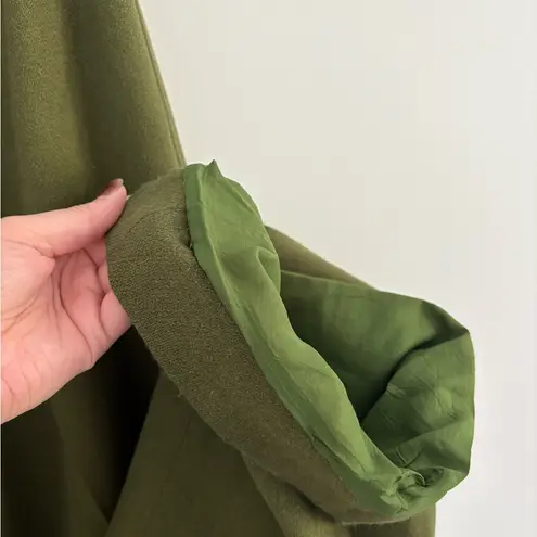 Givenchy Vintage 70s Wool Blend Wide Leg High Waist Trousers