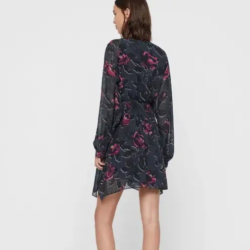 all saints nichola Rosalyn floral dress