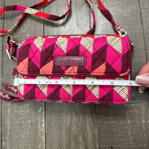 Vera Bradley  Bohemian Chevron All In One Crossbody Wallet/Purse