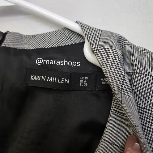 Karen Millen Checked Tailored Dress