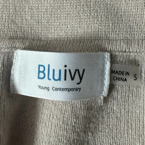 Bluivy Cardigan Women S Cream Sweater Clean Girl Long Sleeve Winter Holiday