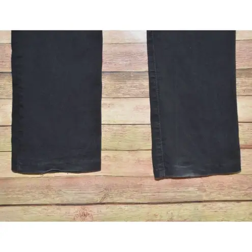 Levi's Ladies Black Classic Bootcut Jeans Size 8 Stretch Casual Western