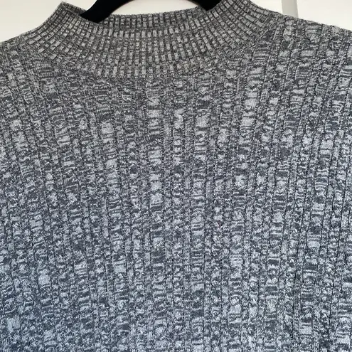 Abercrombie & Fitch A&F charcoal gray LS  knit dress