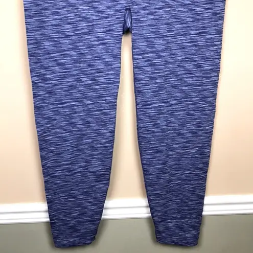 Lane Bryant NWT LIVI  Women’s Blue Seamless Stretch Athletic 7/8 Leggings