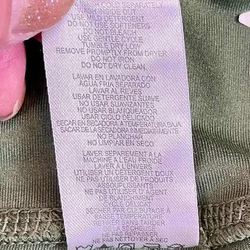 Umbro Green Pink Activewear Leggings Large